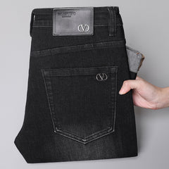 Men's Elastic High Quality Business Comfortable Jeans
