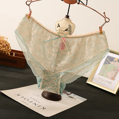New Lace Mesh Sexy Jacquard Briefs
