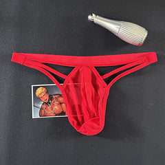 Men's Transparent Sexy Mesh Breathable Thong