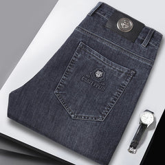 soft and comfortable versatile men's denim trousers
