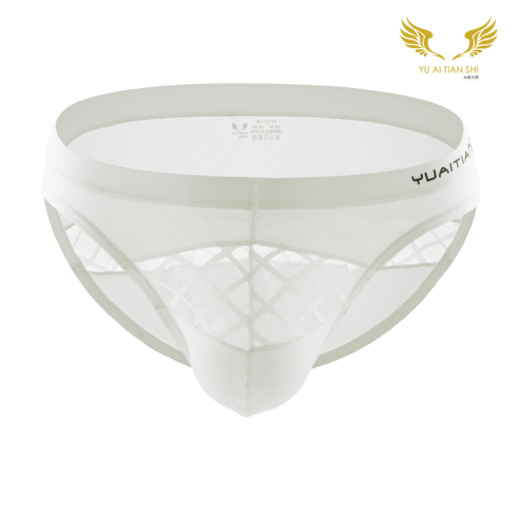 Ice Silk Sexy Mid-Rise Briefs