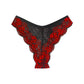 Lace Color Matching Silky Skin-friendly and Comfortable Low Waist Panties