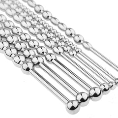 Stainless Steel Bead Prostate Urethra Rod