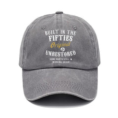 Men's Retro Soft Top Baseball Cap