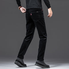 Men's Straight Warm Corduroy Pants