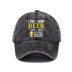 Men's Retro Soft Top Baseball Cap