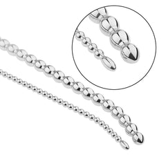 Stainless Steel Bead Prostate Urethra Rod