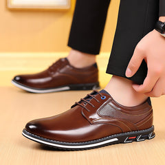 Men's Plus Size Business Casual Leather Shoes