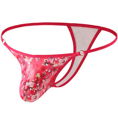 Men's Comfortable Sexy Breathable Printed Thong