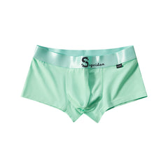 Men's Cotton Low Rise Boxer Briefs Sports Breathable Boxer Briefs
