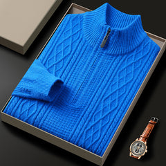 Men's Arctic Fleece Half Zipper Thickened Warm Sweater