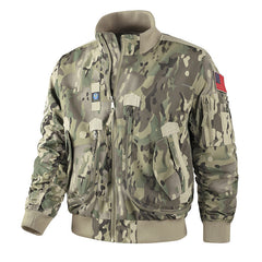 Men's Multi-pocket Warm Waterproof Windproof Jacket