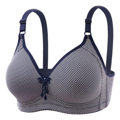 Thin plus size bra without wires