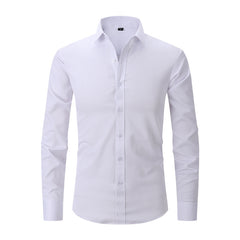 Fashionable casual solid color shirt