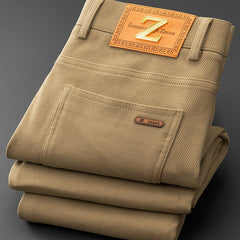 Men's Business Stretch Straight Casual Pants
