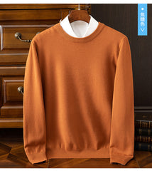 Men's Crew Neck Knitted Sweater