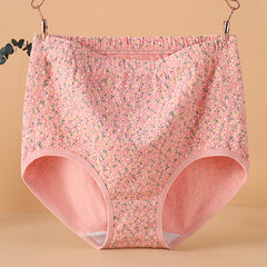 [ 5PCS ] Cotton high waist tummy control hip wrap comfortable Panties