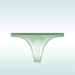 Men's Ultra-thin Mesh Ice Silk Seamless Breathable Quick-drying Sexy Sports Thong