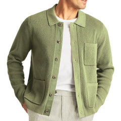 Men's High Quality Knitted Sweater Jacket