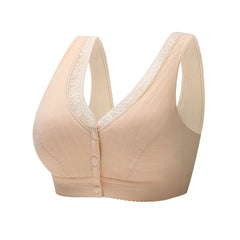Lace Front Threaded Bra