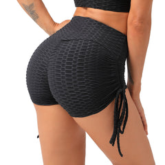 Bow Jacquard Sexy Butt Shorts