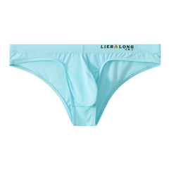 Men's New Style Ice Silk Low Waist Sexy Briefs