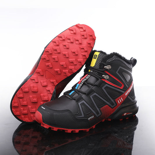 New Winter Outdoor High-top Warm Cross-country Non-slip Thickened Lightweight Snow Boots