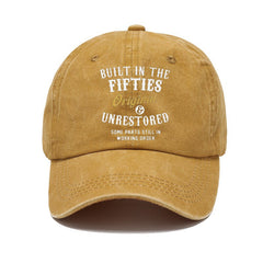 Men's Retro Soft Top Baseball Cap
