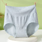 [6 PCS] New Large Size 100% Cotton Seamless High Waist High Elastic Panties