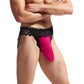 Lace Translucent Ruched Hip-Lifting Briefs