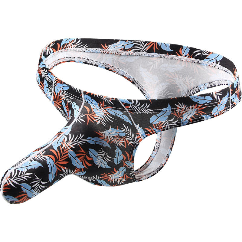 PS536 printed milk silk sexy thong