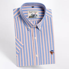 Men's Pure Cotton Breathable Plaid Casual Shirt