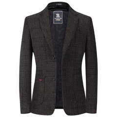 Men's New Winter Style Cotton and Thickened Casual Blazer