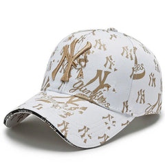 Fashionable letter embroidered cap
