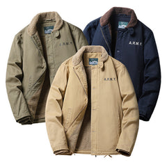 Lambswool fleece vintage jacket