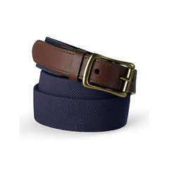 Men's Business Casual Fashion All-match Golf Braided Elastic Elastic Non-hole Belt