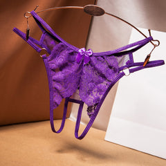Lace Crotchless Transparent Sexy Thong