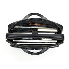 Men's Genuine Leather Handmade Casual Business Commuting Briefcase