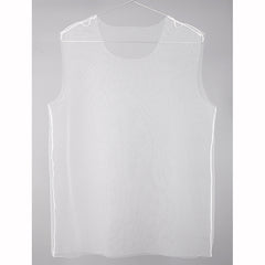 Men's mesh vest fully transparent sexy