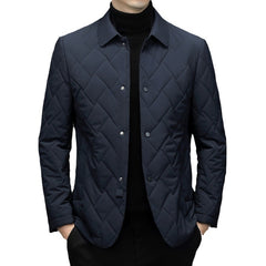 Men's Mulberry Silk Large Size Business Casual Jacket