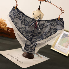 New Lace Mesh Sexy Jacquard Briefs