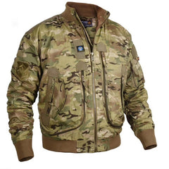 men's tactical stand collar jacket