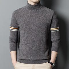 Men's Turtleneck Soft Warm Wool Sweater