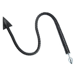 PU Triangular Leather Whip Anal Plug Multi-purpose Whip