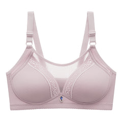 Plus Size Wireless Push Up Full Cup Bra