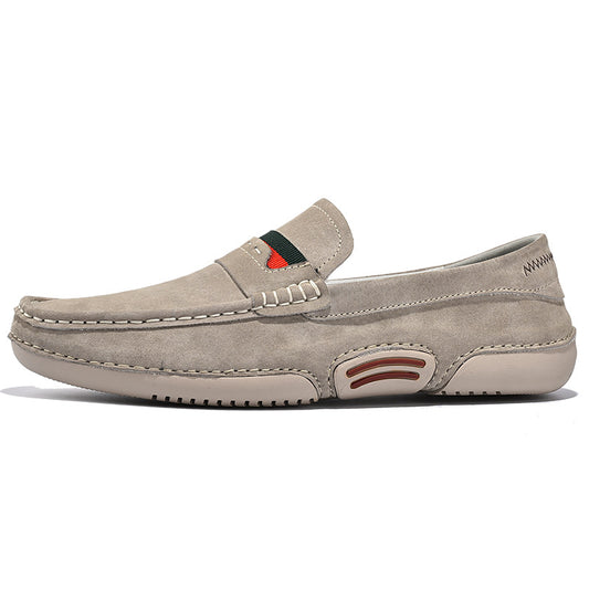 New Style Slip-on Large Size Comfortable Soft Sole Driving Shoes