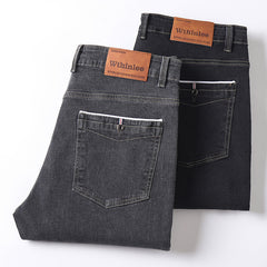 Men's Spring Stretch Straight Fashion Casual Jeans