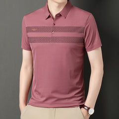 Summer Men's Soft Casual Business POLO Shirt
