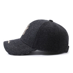 Men's Woolen Thick Warm Cap