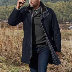 2023 Men's Leather Wool Jacket